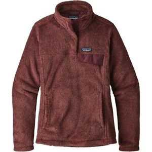 PATAGONIA | Women’s Re-Tool Snap-T Pullover Fleece Shirt | Kiln/Dark Currant | S